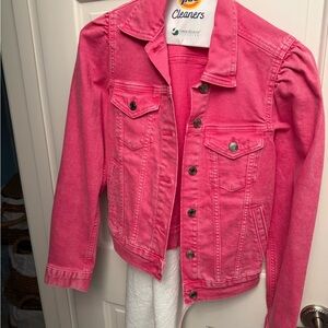 GAP Barbie Pink Women's Jean Jacket